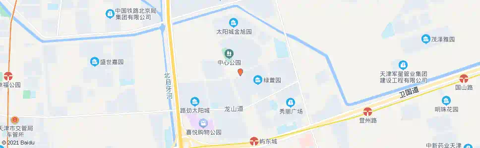 天津太阳城_公交站地图_天津公交_妙搜公交查询2025