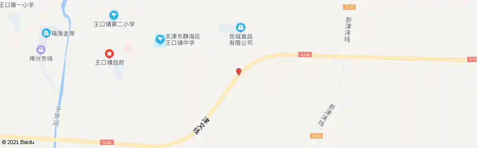 天津王口桥_公交站地图_天津公交_妙搜公交查询2025