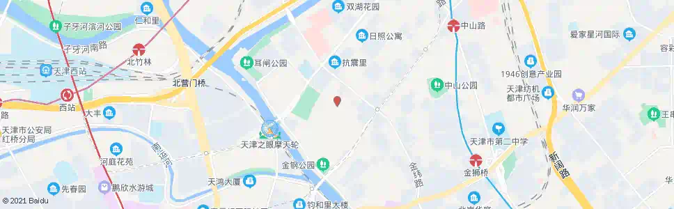 天津元吉里_公交站地图_天津公交_妙搜公交查询2025