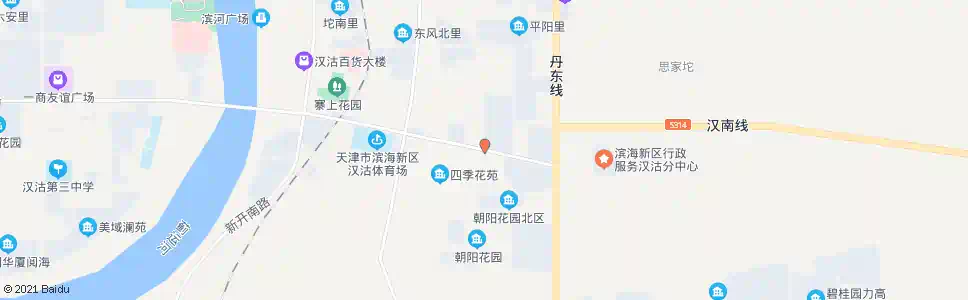 天津汉沽建设路_公交站地图_天津公交_妙搜公交查询2025