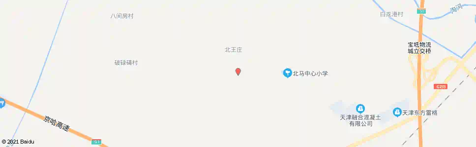 天津北陈庄_公交站地图_天津公交_妙搜公交查询2025