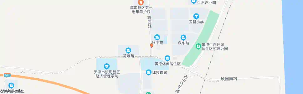 天津滨海欣嘉园公交站_公交站地图_天津公交_妙搜公交查询2025