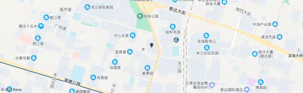 天津康居园_公交站地图_天津公交_妙搜公交查询2025