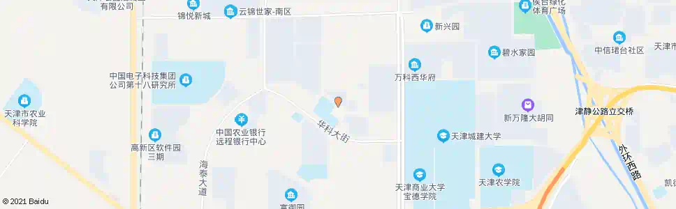 天津天地伟业_公交站地图_天津公交_妙搜公交查询2025