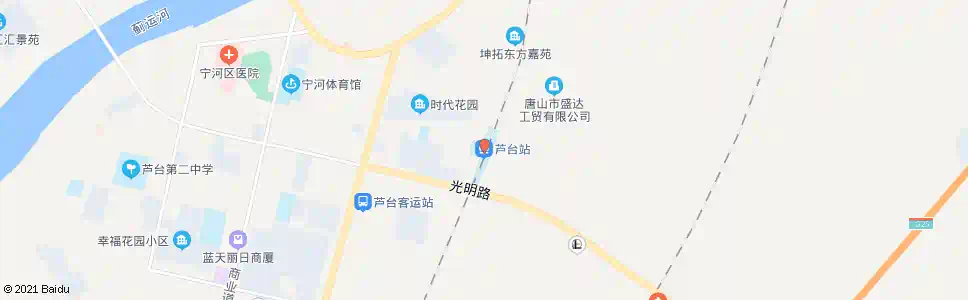 天津芦台火车站_公交站地图_天津公交_妙搜公交查询2025