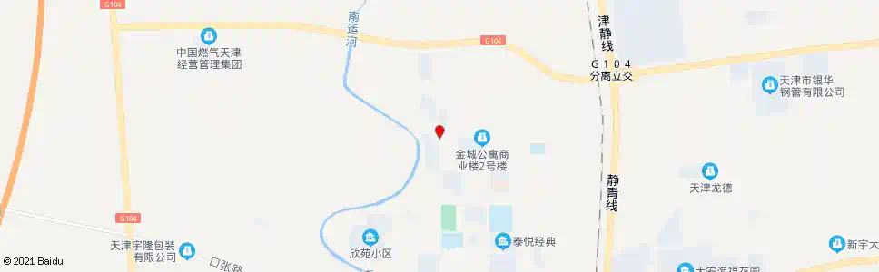 天津韩家口_公交站地图_天津公交_妙搜公交查询2025