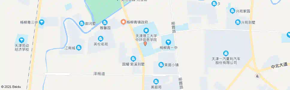 天津公用技术学院_公交站地图_天津公交_妙搜公交查询2025