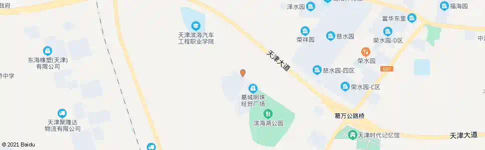 天津功道学院_公交站地图_天津公交_妙搜公交查询2025