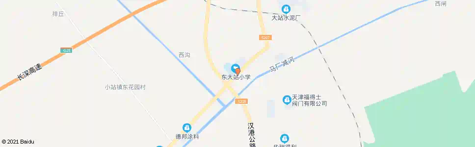 天津大站联合小学_公交站地图_天津公交_妙搜公交查询2025