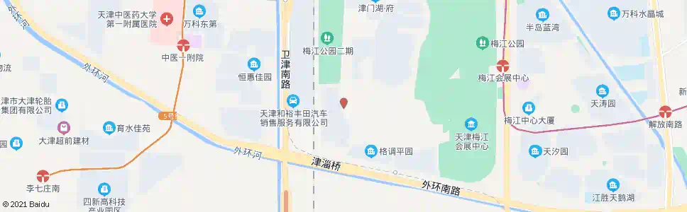 天津海波道_公交站地图_天津公交_妙搜公交查询2025