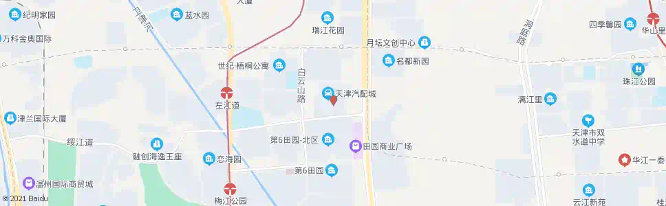 天津物流城_公交站地图_天津公交_妙搜公交查询2025