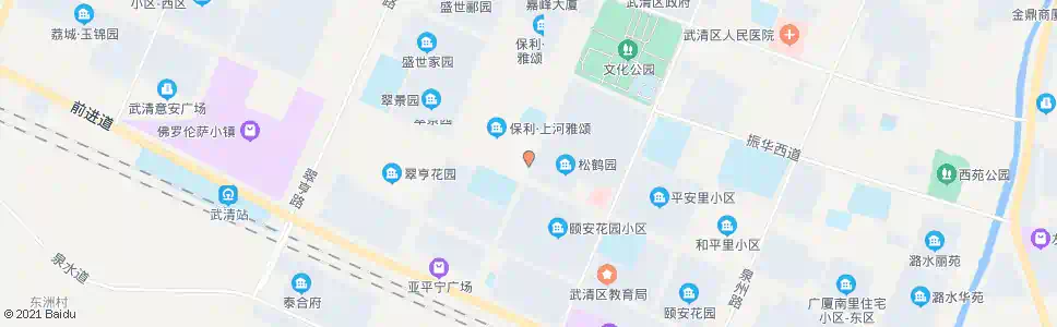天津杨村八小_公交站地图_天津公交_妙搜公交查询2025