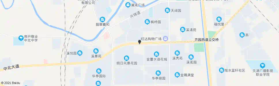 天津大地十二城_公交站地图_天津公交_妙搜公交查询2025