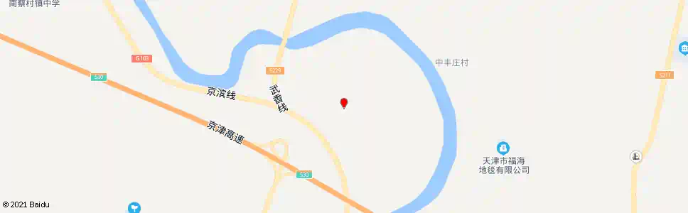 天津聂官屯村_公交站地图_天津公交_妙搜公交查询2025