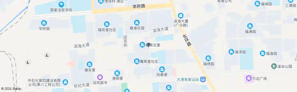 天津晨晖北里东门_公交站地图_天津公交_妙搜公交查询2025