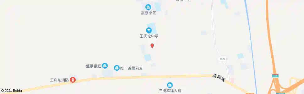 天津王庆坨五街_公交站地图_天津公交_妙搜公交查询2025
