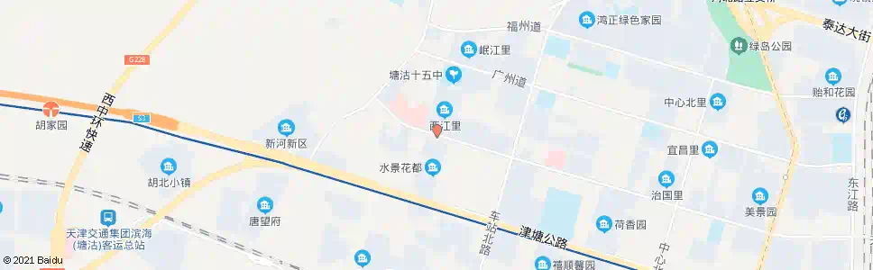 天津珠江里(滨海新区)_公交站地图_天津公交_妙搜公交查询2025