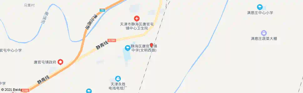 天津长官屯_公交站地图_天津公交_妙搜公交查询2025