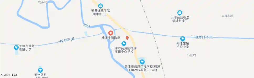 天津杨津庄_公交站地图_天津公交_妙搜公交查询2025