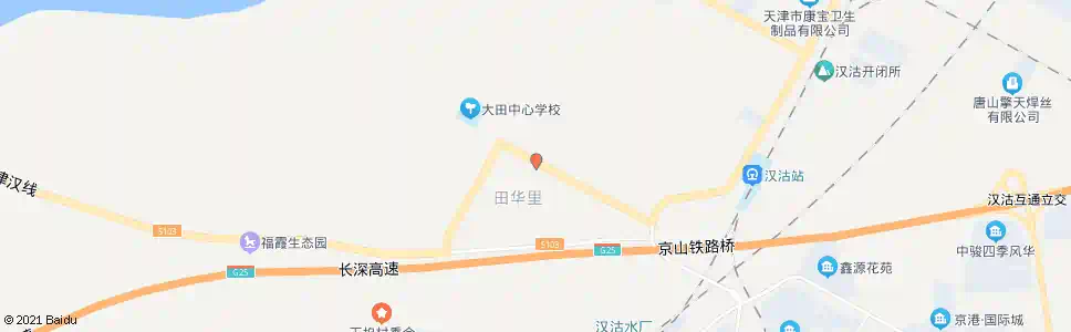天津大田小区_公交站地图_天津公交_妙搜公交查询2025