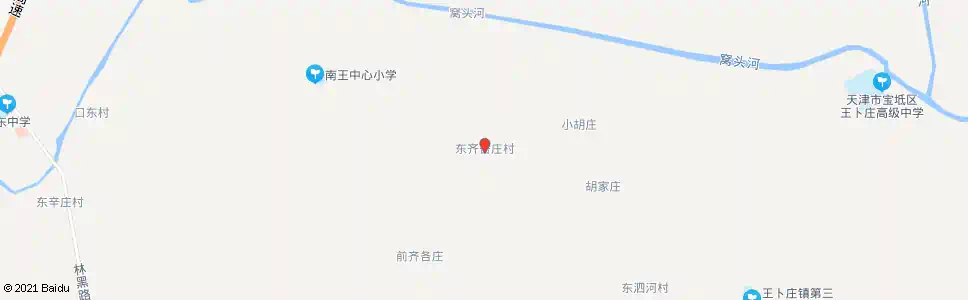 天津东齐各庄村_公交站地图_天津公交_妙搜公交查询2025