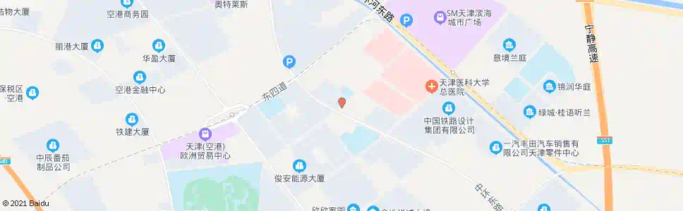 天津东五道中环东路_公交站地图_天津公交_妙搜公交查询2025