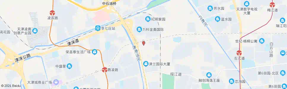 天津经贸学校_公交站地图_天津公交_妙搜公交查询2025