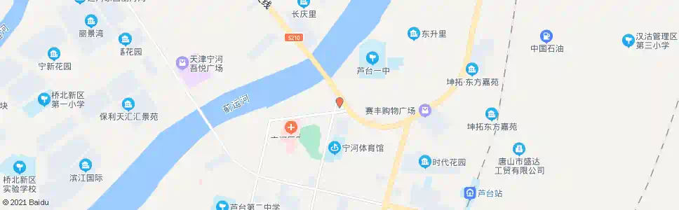 天津宁河交警支队(商业道)_公交站地图_天津公交_妙搜公交查询2025