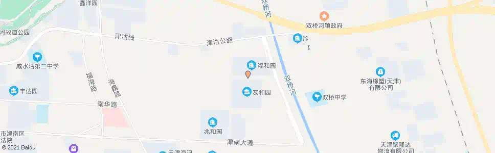 天津友和园_公交站地图_天津公交_妙搜公交查询2025