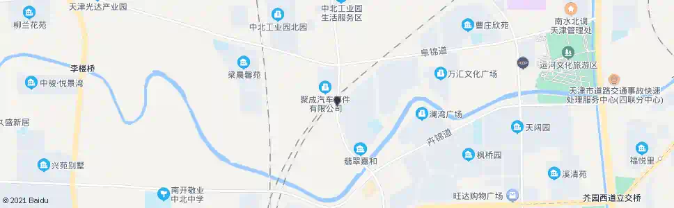 天津星光橡塑_公交站地图_天津公交_妙搜公交查询2025