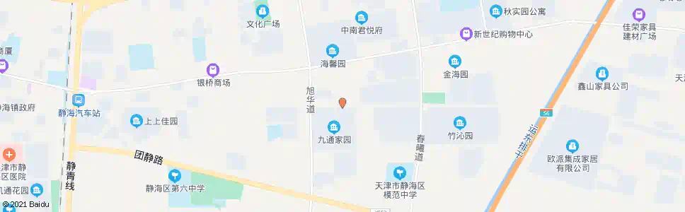 天津九通家园_公交站地图_天津公交_妙搜公交查询2025