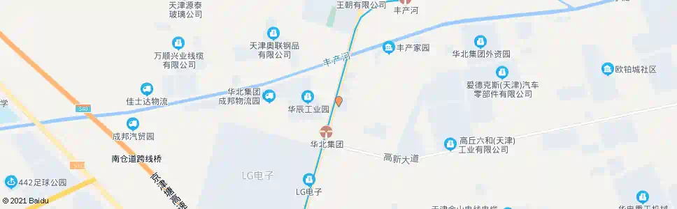 天津汽贸园_公交站地图_天津公交_妙搜公交查询2025