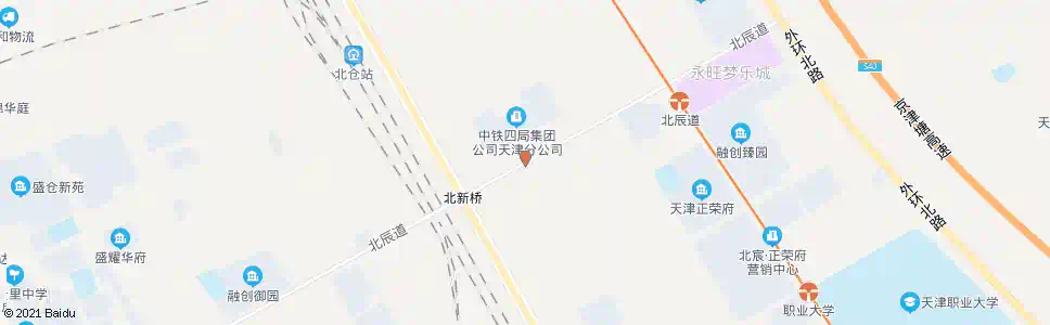 天津铁东路地道_公交站地图_天津公交_妙搜公交查询2025