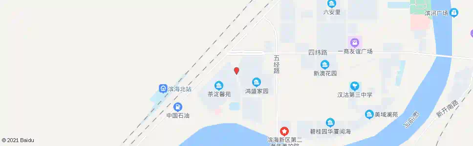 天津茶淀馨苑一号门_公交站地图_天津公交_妙搜公交查询2025