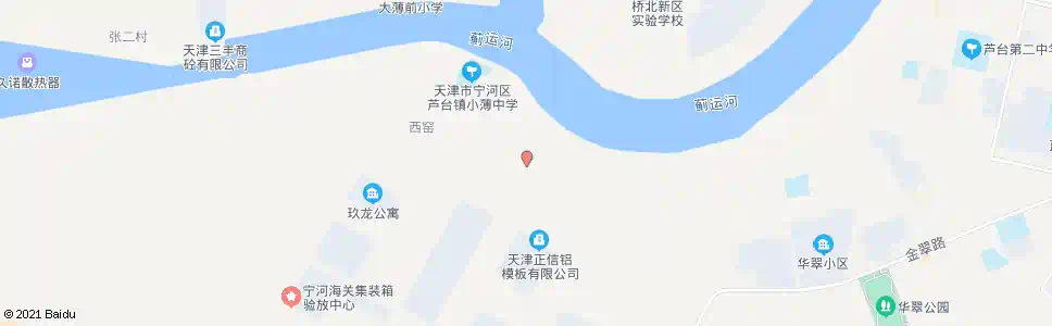 天津稻地村_公交站地图_天津公交_妙搜公交查询2025