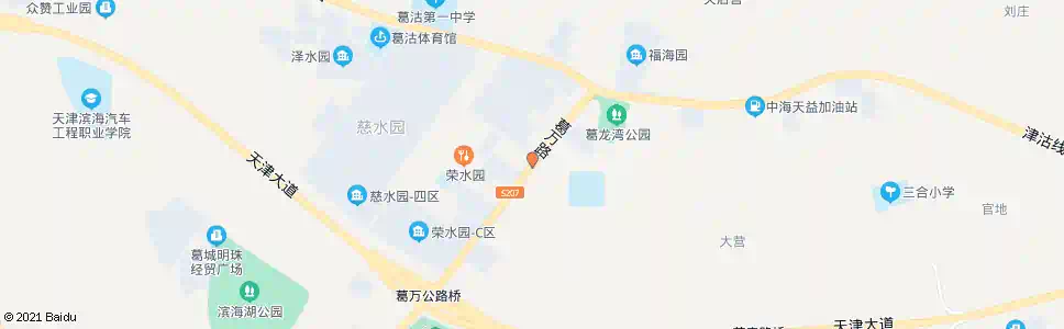 天津大滩_公交站地图_天津公交_妙搜公交查询2025