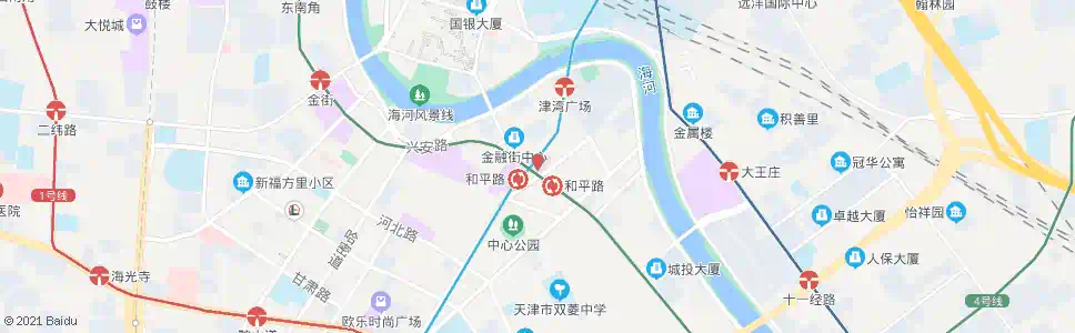 天津口腔医院临时站_公交站地图_天津公交_妙搜公交查询2025