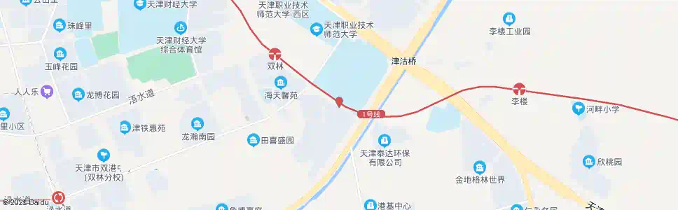 天津通鑫园_公交站地图_天津公交_妙搜公交查询2025