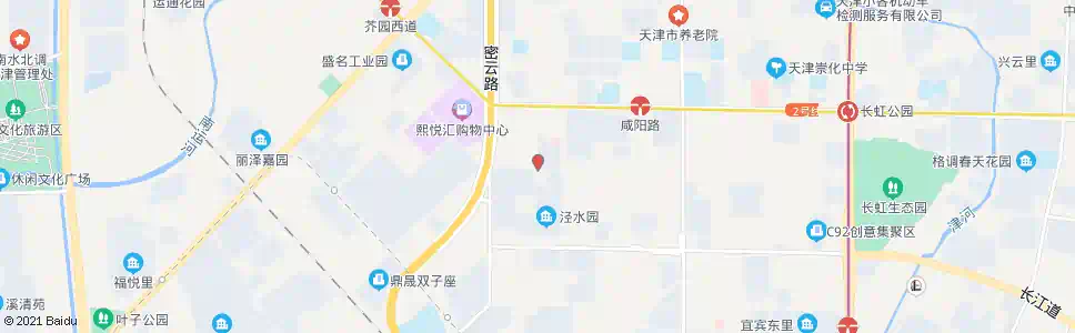 天津泾水道_公交站地图_天津公交_妙搜公交查询2025