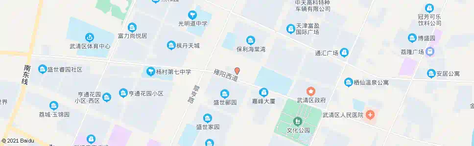 天津武清法院(雍阳西道)_公交站地图_天津公交_妙搜公交查询2025