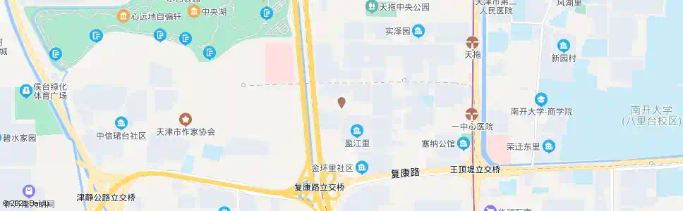 天津华宁道_公交站地图_天津公交_妙搜公交查询2025