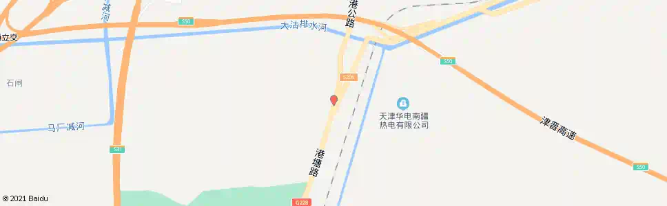 天津庄房村_公交站地图_天津公交_妙搜公交查询2025