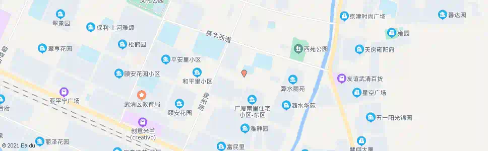 天津广厦中里_公交站地图_天津公交_妙搜公交查询2025