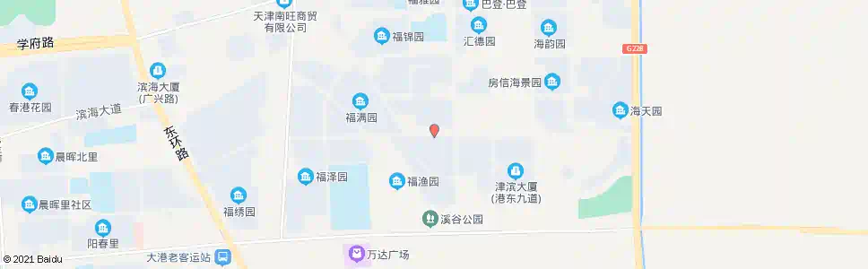 天津福源花园_公交站地图_天津公交_妙搜公交查询2025