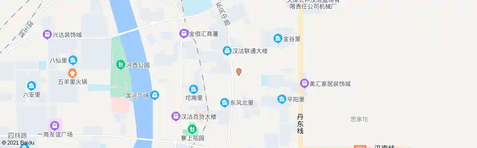 天津中阳里_公交站地图_天津公交_妙搜公交查询2025