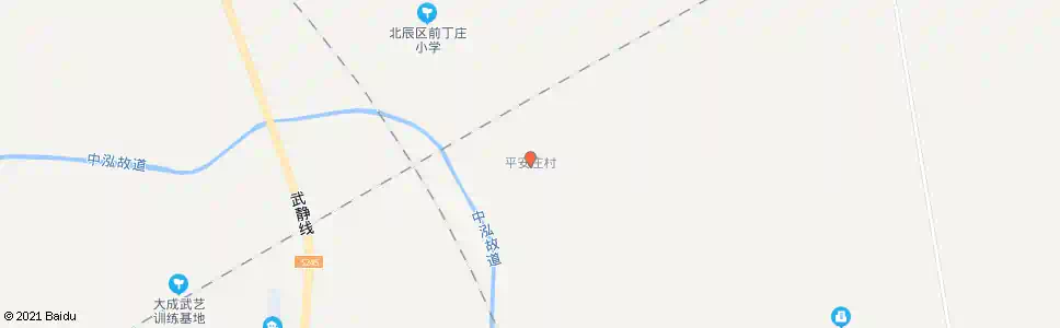 天津平安庄村_公交站地图_天津公交_妙搜公交查询2025