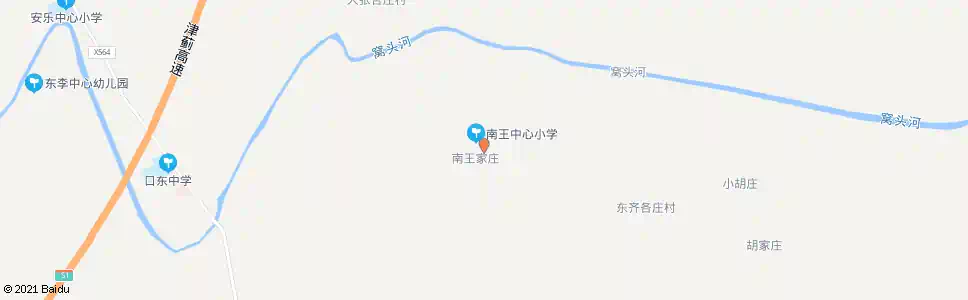 天津南王家庄村_公交站地图_天津公交_妙搜公交查询2025