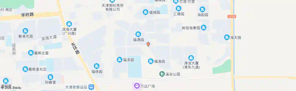 天津福满园_公交站地图_天津公交_妙搜公交查询2025