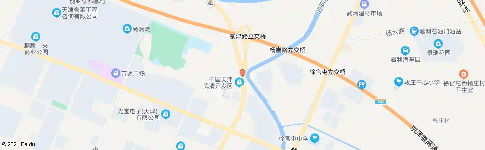 天津京津公路杨村站_公交站地图_天津公交_妙搜公交查询2025
