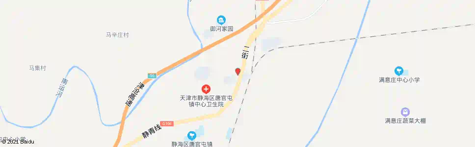 天津唐官屯市场_公交站地图_天津公交_妙搜公交查询2025